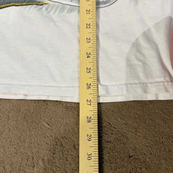 Robert Yates Chase Racing Tee Dale Jarrett 88 UPS Mens White Size Large L - Picture 5 of 7